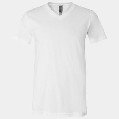 Unisex Jersey V-Neck Tee Thumbnail
